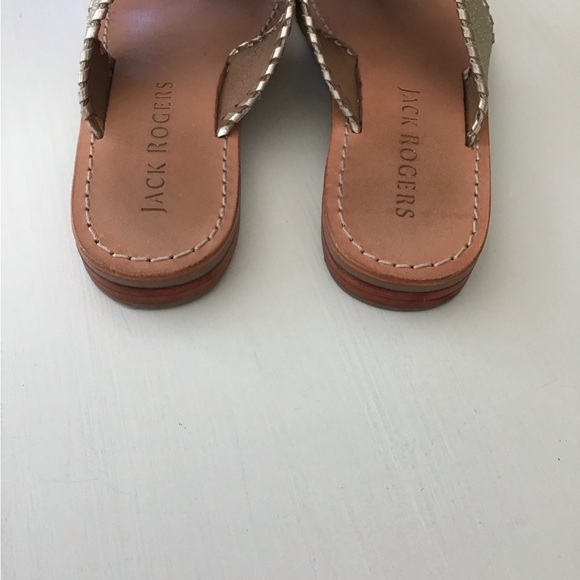 Jack Rogers girls jacks flat sandals size 3 - Picture 3 of 4